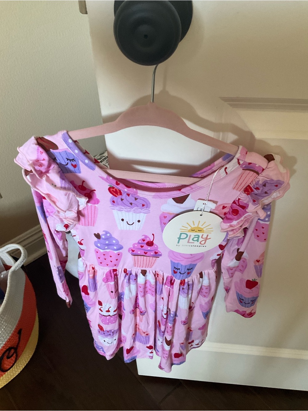 Little Sleepies Cupcake Kisses Twirl Dress